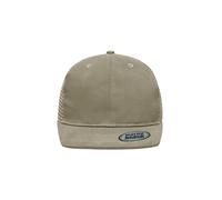 6 Panel Flat Peak Cap "MB6509" - myrtle beach Khaki