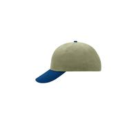 6 Panel Raver Cap "MB6111" - myrtle beach Light-Khaki/Navy