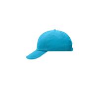 6 Panel Raver Sandwich Cap "MB6112" - myrtle beach Turquoise/White