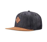 Djinns 6P SB Linen Snapback Cap - Schwarz
