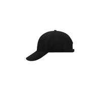 6 Panel Softlining Raver Cap "MB6126" - myrtle beach Black