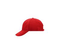 6 Panel Softlining Raver Cap "MB6126" - myrtle beach Signal-Red