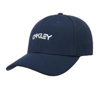 Oakley 6 Panel Stretch Embossed Kappe marineblau/weiß - S-M