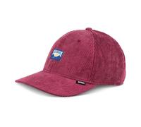 6 Panel TrueFit Cap Cord Mountains - Wine