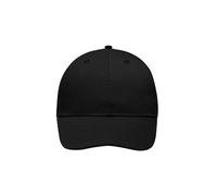 6 Panel Workwear Cap "MB6621" - myrtle beach Black
