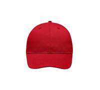 6 Panel Workwear Cap "MB6621" - myrtle beach Red