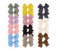 6 Stück Haarnadeln Mit Schleife, Süße Und Süße Haarschmuck, Baby-Flechthaarzubehör, Kopfbedeckungen Für Weihnachtsfeiern.