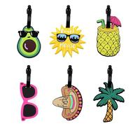 6 Stück Niedliche Cartoon-Gepäckanhänger, Kreative Und Interessante Gepäckanhänger, Dekorative Gepäckanhänger, Gepäckzubehör, Gepäckanhänger