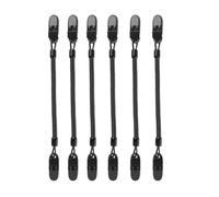6 Stück Winddicht Hat Clip, Hat Retainer Clip, Hutclips Sicherheit Wind Lanyard Cord Clips, Cap mit Clips, Huthalter und Brillenhalter, Geeignet zum AngelnBootfahren, Golfen, Camping und Reisen