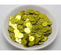 60 Gramm 5 mm 6 mm 8 mm 10 mm 12 mm flach rund lose Pailletten Pailletten zum Nähen Hochzeit-Gold, 8 mm 3000 Stück