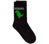60 Sekunden Makeover Limited Herren Boss Dinosaurier Bossasaurus Socken Schwarz, One Size
