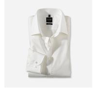 OLYMP Herren Businesshemd Langarm Level.Five.Body.fit,Einfarbig,Body fit,New York Kent,Hellbeige 20,43