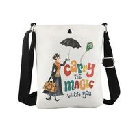 60er Jahre Mary Musical Crossbody Bag Broadway Musikgeschenk Magisches Filmgeschenk für Musikliebhaber, Tragen Sie die Magic Cb Eu, 6.5 Inches ×8.27 Inches