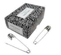 60mm Sicherheitsnadeln 250St. silber Sicherheitsnadeln für Kleidung Metall Sicherheitsnadel für Kleidung Nähen Basteln Schmuckherstellung