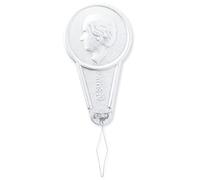 Prym 611173 silberfarbig Nadeleinfädler, silber, 100 Stück