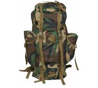 65 Liter Bundeswehr Rucksack Outdoor Trekking Flecktarn Imp. woodland