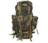 65 Liter Bundeswehr Rucksack Outdoor Trekking Flecktarn Imp. woodland