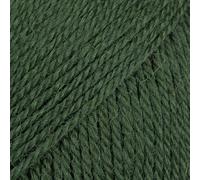 65 % Wolle, 35 % Alpaka-Garn, Drops Flora, 1 oder superfein, Griffgewicht, 4-lagig, 51 g, 230 Yards pro Knäuel (32 dunkelgrün)