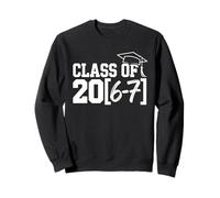 67 Abschluss gemeistert Masterstudiengang Klasse von 67 Absolventen Sweatshirt