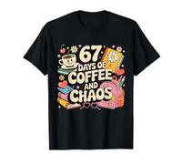 67 Days of Coffee Teachers Retro School Six Seven Essential T-Shirt