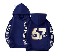 67 Pullover Kinder Hoodie Unisex Kinder Sweatjacke Kapuzenpullover Six Seven Hoodie Basketball Teenager Pullover Sweatshirt Teenager Frühling Herbst Casual Streetwear