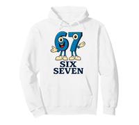 67 Six Seven 6-7 - Italienisches Brainrot-Gaming-Meme der Generation Alpha Pullover Hoodie