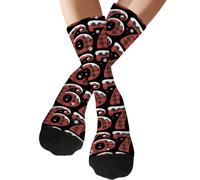 67 Socks, 67 Ice Cream Socks, Six Seven Creams Drips Crew Sock, Novelty Six Seven Meme Design Baseball Sock, Funny Presents for Boys, Girls, Men, Women