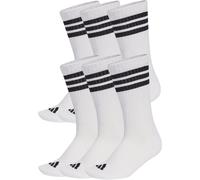 6er Pack adidas 3-Streifen Essentials Cushioned Crew Socken KE5492 - white/black/black 40-42