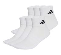Cushioned Essentials Ankle Socken 6er-Pack White / White / Black 34-36