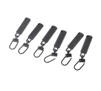 6er-Pack bunte, rostfreie und abnehmbare Reißverschluss-Zipper für Geldbörsen, Schuhe und Gepäck