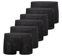 6er Pack camano Comfort Boxershorts 9997 - black mix L