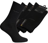 6er Pack camano Socken Strümpfe Business-Socken Schwarz 3642-05, Größenauswahl:39 - 42