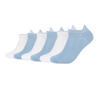 6er Pack camano Soft Organic Flap Sneakersocken 5081 - angel falls 39-42