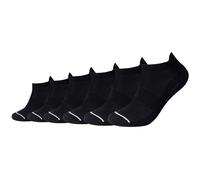 6er Pack camano Sport Multifunctional Sneakersocken 9999 - black 35-38