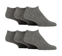 6er-Pack Herren-Diabetikersocken | Gepolsterte breite Knöchelsocken EU 39 - 45