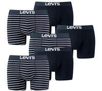 6er Pack Levis Men Vintage Stripe YD B Boxer Brief Boxershorts Unterhose Pant Unterwäsche