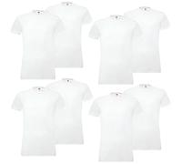 6er Pack Levis Solid Crew T-Shirt Men Herren Unterhemd Rundhals Stretch Cotton