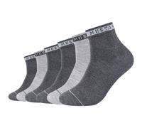 Mustang 6er Pack Midi Socken Herren grau, 39-42