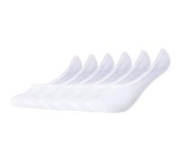 6er Pack s.Oliver Essentials Elastic Tape Füßlinge 0001 - white 35-38
