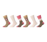 Socken S.OLIVER, Mädchen, Gr. 27-30, Sockengröße, mauveglow, Obermaterial: 63% Baumwolle, 35% Polyamid, 2% Elasthan, Socken Socken, für Kinder, mit verstärkter Ferse und Spitze, OCS-zertifiziert (4334
