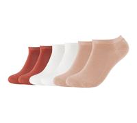 6er Pack s.Oliver Originals Baumwolle Sneakersocken 2061 - terracotta 35-38