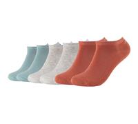 6er Pack s.Oliver Originals Bio-Baumwolle Sneakersocken 2807 - aragon 35-38