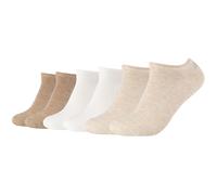 6er Pack s.Oliver Originals Bio-Baumwolle Sneakersocken 8200 - nature melange 43-46