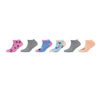 6er Pack s.Oliver Originals Organic Motif Sneakersocken Mädchen 2030 - prairie sunset 27-30