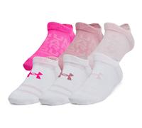 6er Pack UNDER ARMOUR Essential Füßlinge Kinder 652 - rebel pink/rebel pink/white XS (27.5-31)