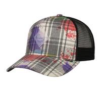 6P Dirty Check Cap by Djinns bunt One Size