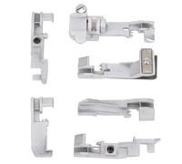 6PCS Overlock Machine Presser Feet Set Nähen Presser Foot Set Singer 14U 14CG754 Nähmaschinenbefestigung aus Eisenmaterial