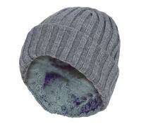 (7-10 Jahre, Kieselstein-Melange) Heat Holders - Heat Holders Jungen Plüsch Mütze mit Bommel Pompom Gestrickt Wintermütze Beanie