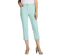 7/8-Baumwollhose Klassik-Schnitt türkis 26 7/8-Länge