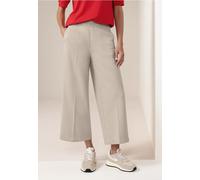7/8 High Waist Wide Leg Hose im Casual Fit